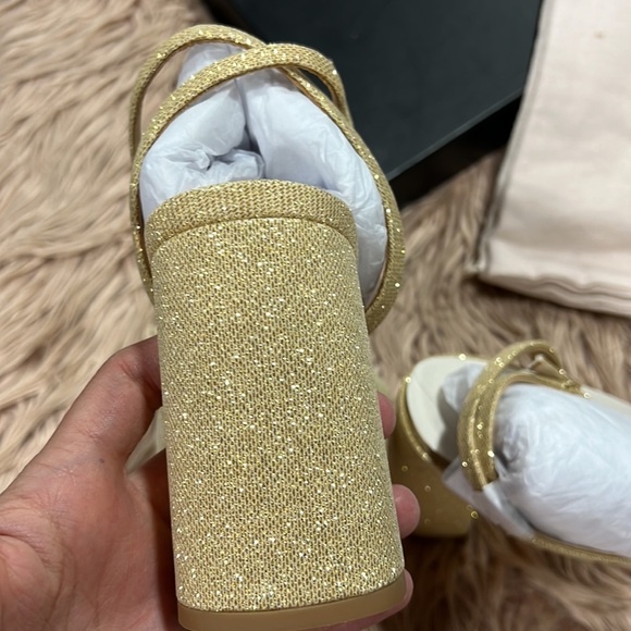 BADGLEY MISCHKA Tess tulle-bow 85mm sandals - Picture 8 of 8